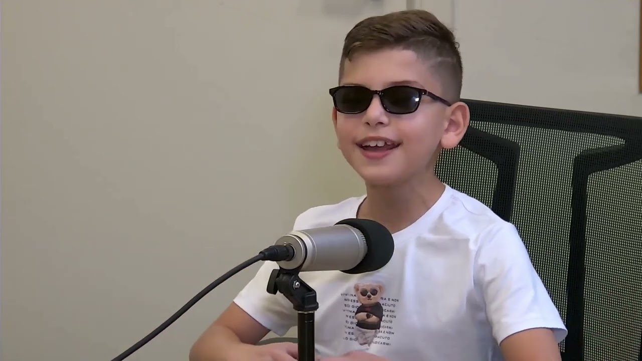 الطفل المميز حاتم دغش في بودكاست المميزون من الأطف