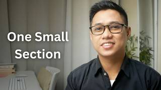 Overcome Creative Block by Choosing One Small Section
