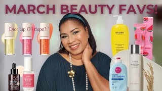 My Amazing March Beauty 2024 Favs! Dior Lip Oil Dupe? The New Best Hydrating Toner?| SheriApproved