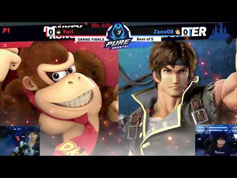PURE Smash #160 Grand Finals - Zane08 (Ice Climbers/Donkey Kong) vs. Yuri (Richter)