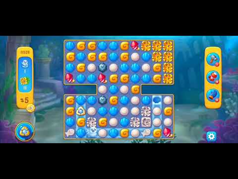 Fishdom Easy Level 11526 (with full seashell) @choraelmin