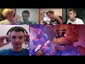 FNAF SONG Creepin Towards The Door Remix Cover FNAF LYRIC VIDEO REACTION MASH UP