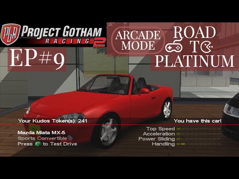 Project Gotham Racing 2 Arcade Mode Platinum Playthrough Ep.9 - Timed Runs 13-16