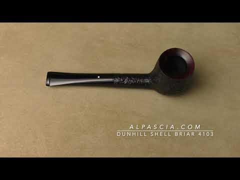 Dunhill Shell Briar 4103 - pipe D534