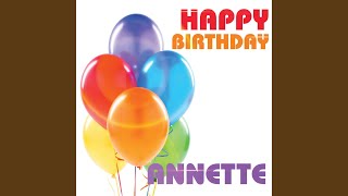 Happy Birthday Annette