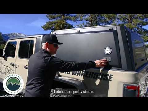 Overland Vehicle Systems Expedition Pickup Truck Bed Cap from Nomadic Supply Company