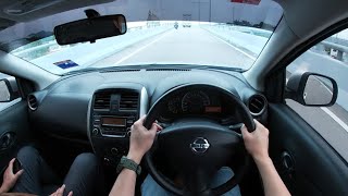 2017 Nissan Almera 15L E  Day Time POV Test Drive
