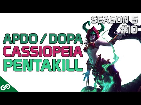 Apdo (Dopa) Cassiopeia Pentakill - LOL KR Highlight