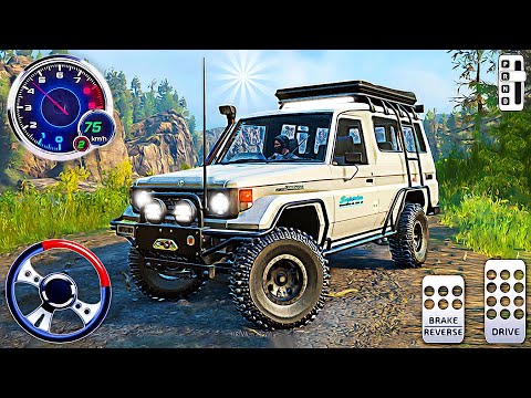 Jeep Cargo Driving Game 3D - Offroad Luxury SUV Simulator | Android Gameplay