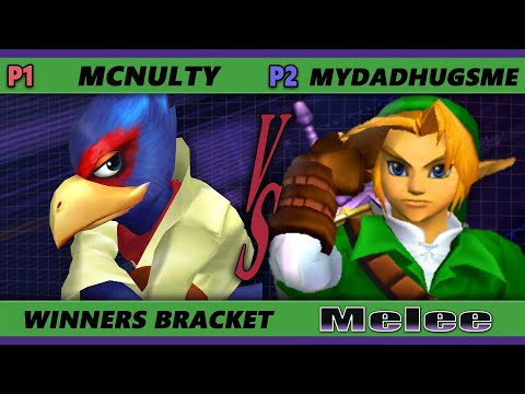 S@X 414 Winners Bracket - McNutly (Falco) Vs. Mydadhugsme (Fox, Link) Smash Melee - SSBM
