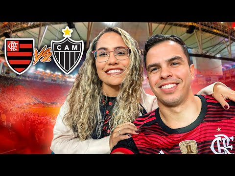 FOMOS NO JOGO DO FLAMENGO NO MARACANÃ E PASSAMOS UM SUFOCO! (FLAMENGO VS ATLÉTICO) - RAFAELLA BALTAR