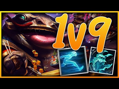 1v9 ning as Tahm Kench Top - No Arm Whatley