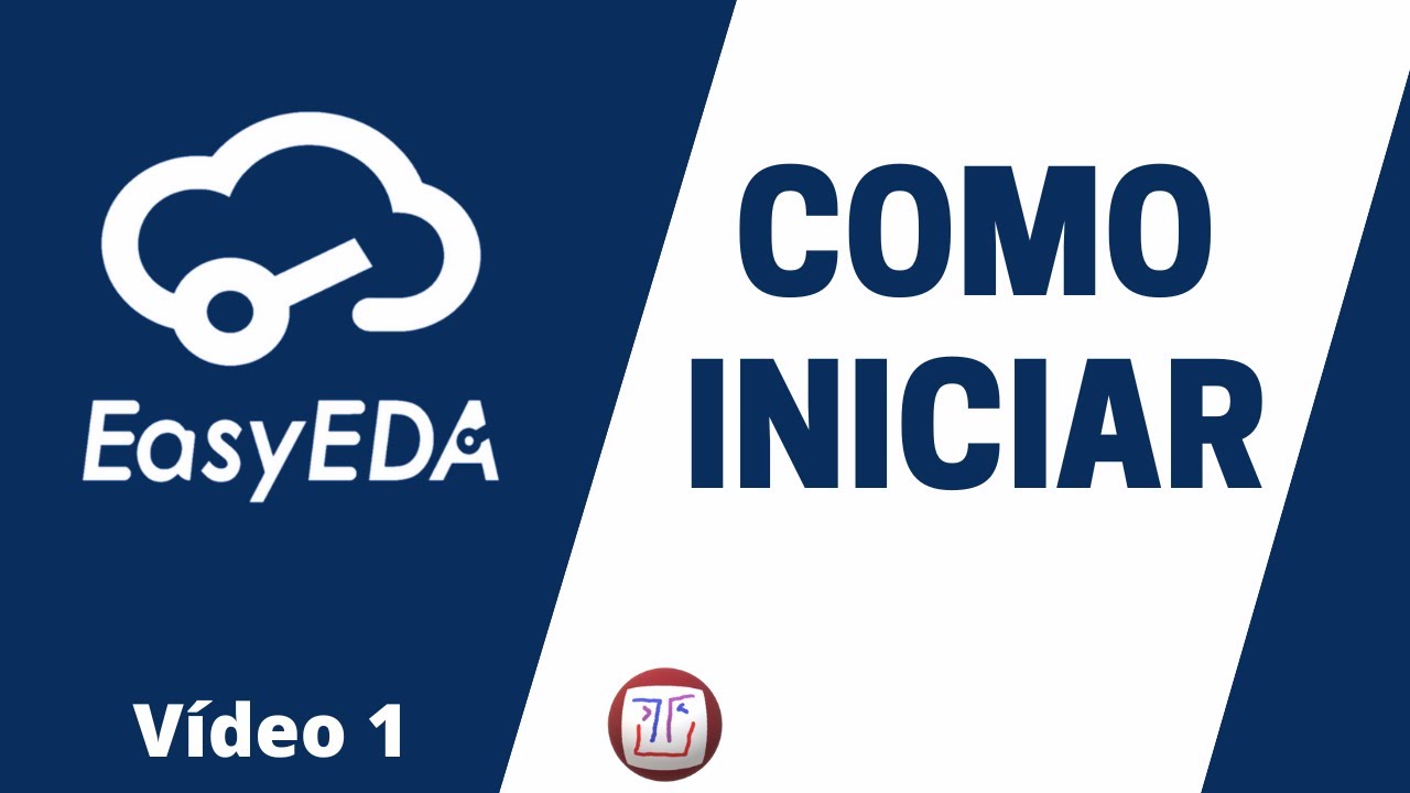 Como usar EasyEDA - Como Iniciar, primeiros passos - vídeo 1