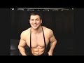 Aggressive cocky muscle hunk wrestles