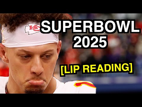 NFL Superbowl 2025 (Lip Reading)