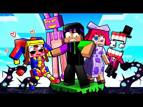 Locked on ONE ABSTRACTED BLOCK with THE AMAZING DIGITAL CIRCUS!