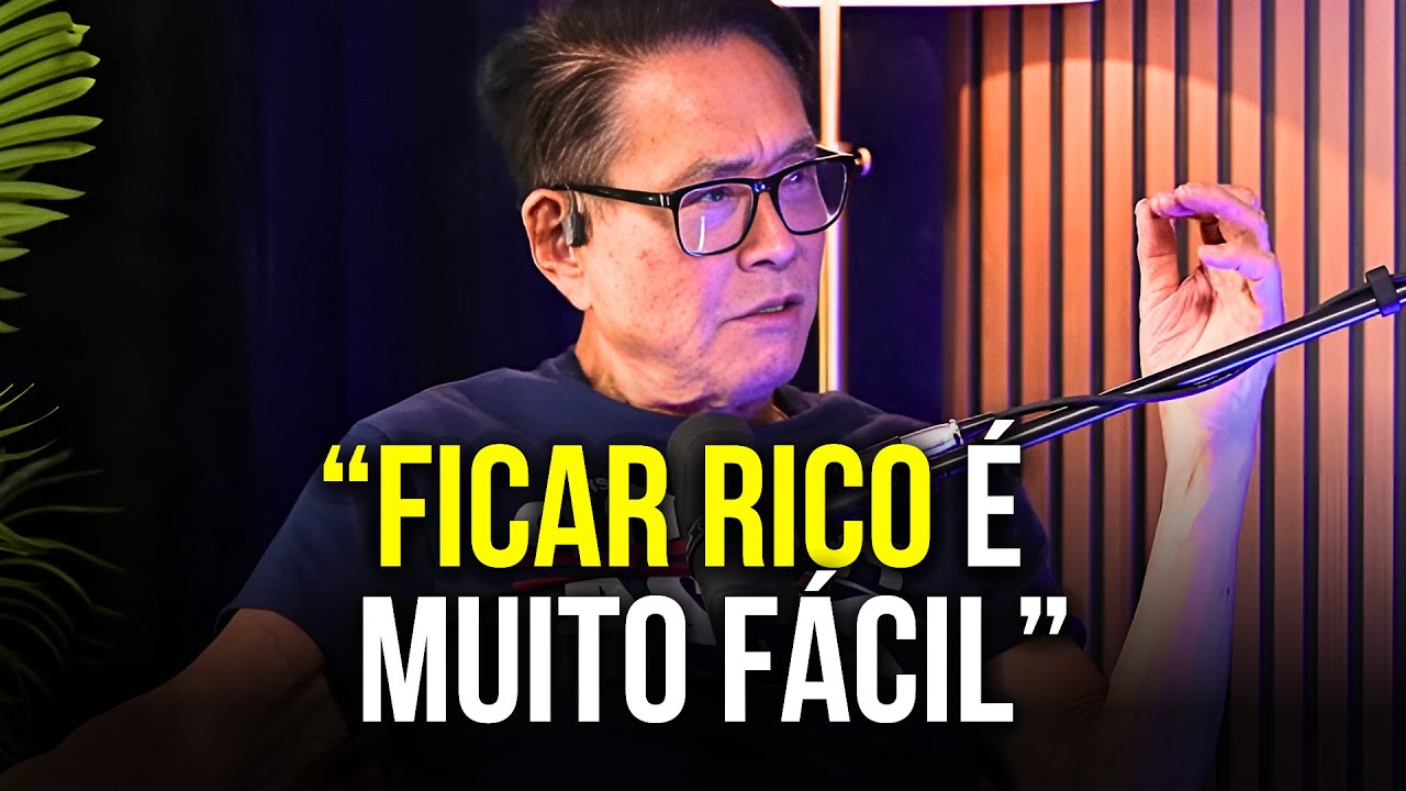 ROBERT KIYOSAKI REVELA O SEGREDO PARA FICAR RICO! (DUBLADO)