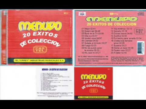 Menudo - Full Album CD Rojo HD (20 Exitos de Colecció)