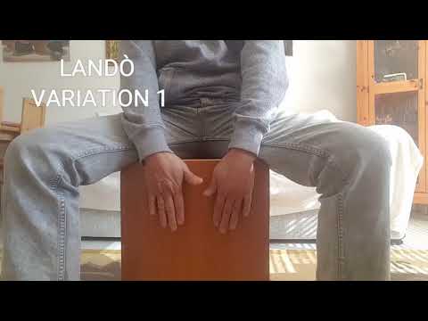 How to play Landò -  variation 1 - Afro Peruvian Rhythms