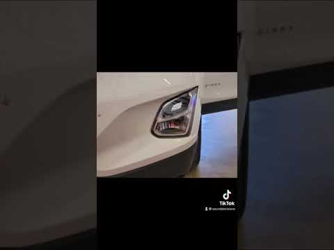 Installed fog lights in a Chevy Equinox.