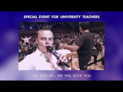Marc Martel + Symphonic Queen - Encore from the Special Event & Rehearsals