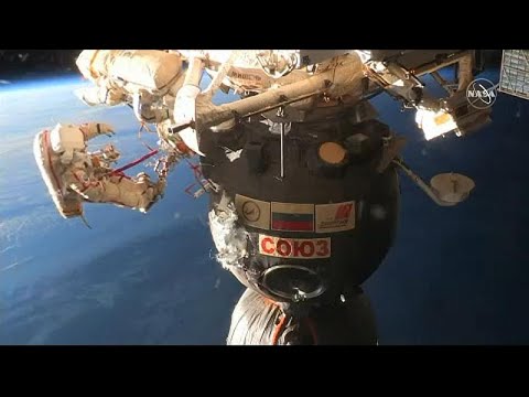 O mistério da fissura em cápsula acoplada à Estação Espacial Internacional