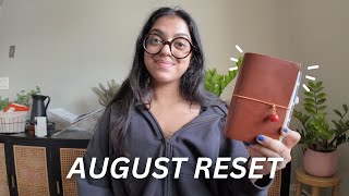 SLOW LIVING AUGUST RESET | a balanced july, slow living favs, and more!