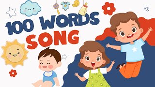 "100 New Words Song for Infants & Toddlers | Learn First Words with Fun Music!"