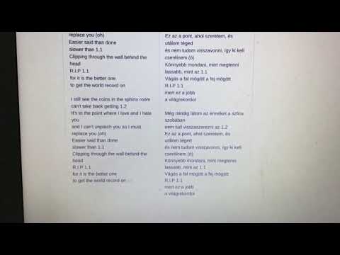 Google translate songs Sphinx clip dreams in Hungarian