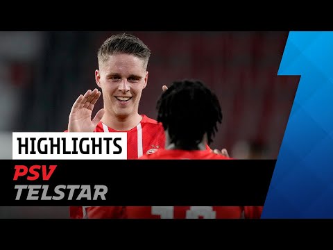VEERMAN’s first ⚽️ + 🅰️ 😍 | HIGHLIGHTS PSV - Telstar