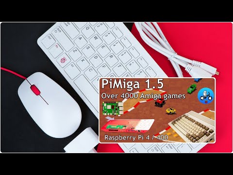 Borsuk Retro Gry TV: AMIGA - Test PI 400 + Obraz PiMIGA 1.5 MF + Koncert Życzeń
