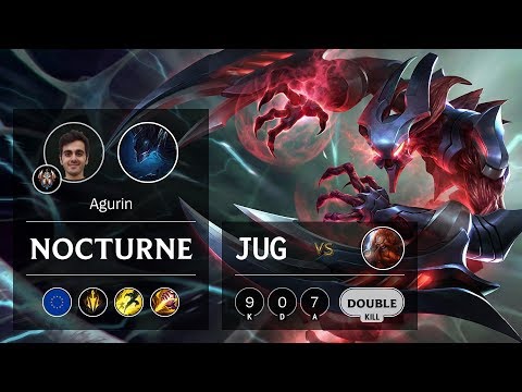 Nocturne Jungle vs Gragas - EUW Challenger Patch 9.15