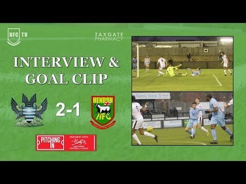 Lee Allinson post match and goal clip v SALISBURY - 16 December 2023