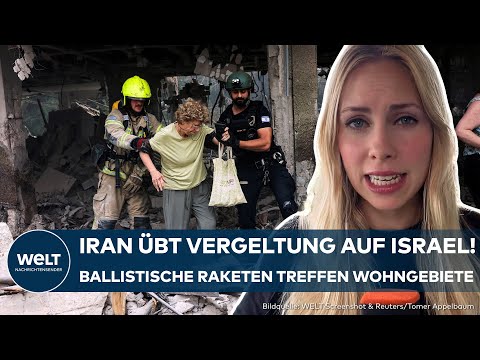 NAHOST: Iran übt nach US-Angriffen Vergeltungsschlag auf Israel! Raketen treffen Tel Aviv und Haifa