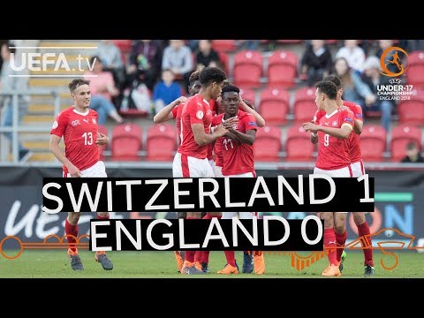 U17 highlights: Switzerland v England