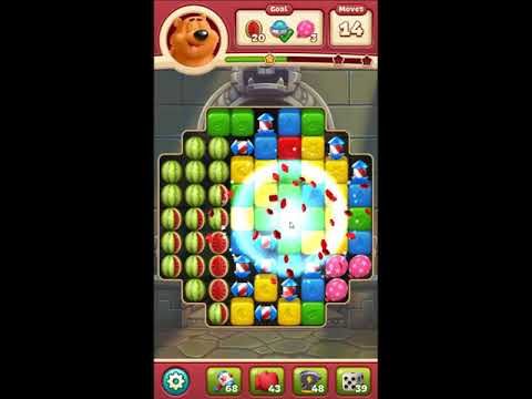 Toon Blast Level 2811 - NO BOOSTERS 🐻🐺🐱 | SKILLGAMING ✔️