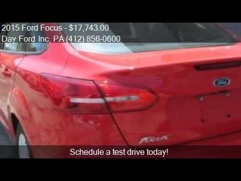 2015 Ford Focus SE 4dr Sedan for sale in Monroeville, PA 151