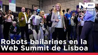 Los robots bailarines cobran protagonismo en la Web Summit de Lisboa