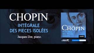 CHOPIN - Barcarolle, Op. 60 (Jacques Dor, piano)