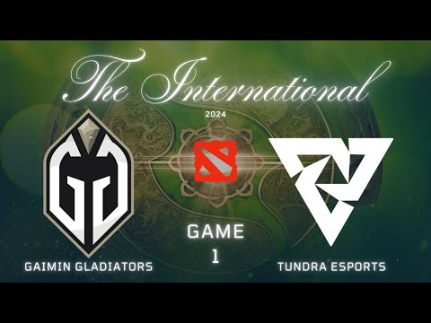 Gaimin Gladiators vs Tundra Esports - The International 2024 - Full Game Highlights - Game 1