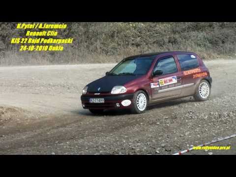 K. Pytel / A. Jaremcio - Renault Clio - KJS 22 Rajd Podkarpacki - 24-10-2010 Dukla