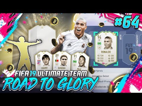 Eusebio, Pélé oder Cruyff im Pack!! 94er RONALDO gekauft! #64 🔥💰 - FIFA 19 Road to Glory [DEUTSCH]