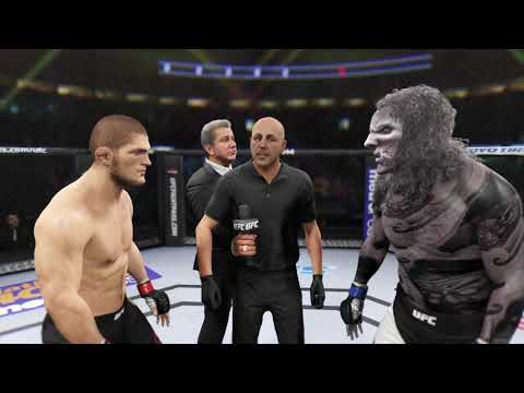 Khabib vs. Oni Samurai - EA Sports UFC 2 - Champions Fight ☝️🦅