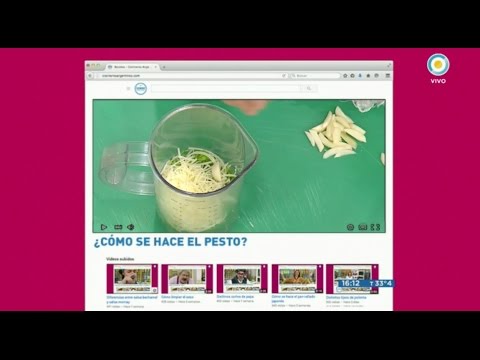 Cómo hacer pesto de albahaca