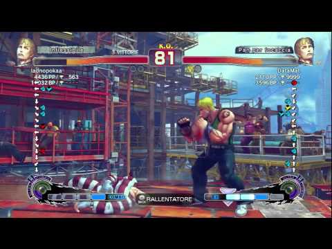Super Street Fighter IV AE2012 - ladnopoka (Cody) Vs DataMat (Cody)