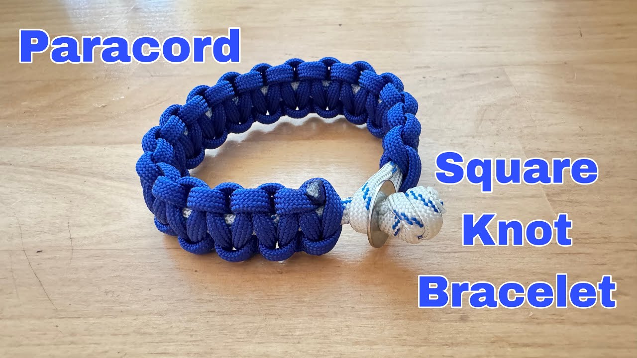 Make an Easy Paracord Bracelet - with printable instructions