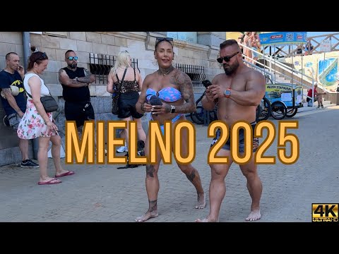 Mielno latem 2025 – spacer po tętniącym życiem kurorcie ☀️🎡