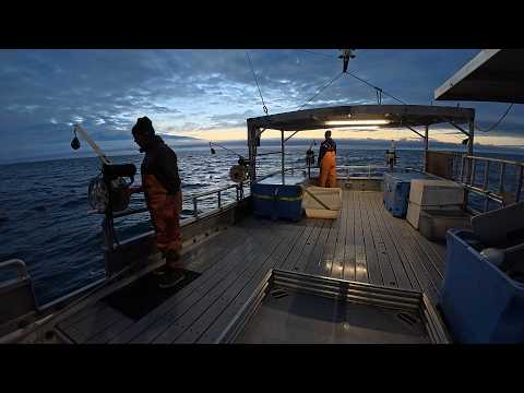 Fueling up on a Snowy Day! | Rockfish Jigging in Alaska