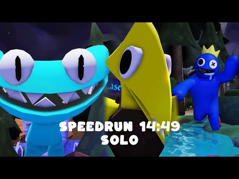 Roblox Rainbow Friends Chapter 2 (Odd World) Speedrun 14:49 Solo