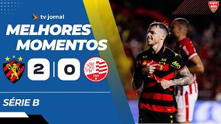 Sport 2x0 Náutico - Melhores Momentos - Série B do Campeonato Brasileiro - 30/05/2026